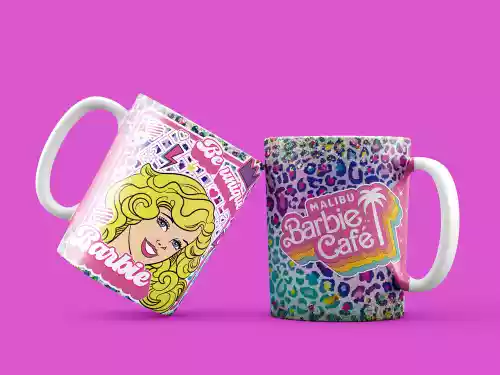 vectores plantilas BARBIE,CARICATURA,